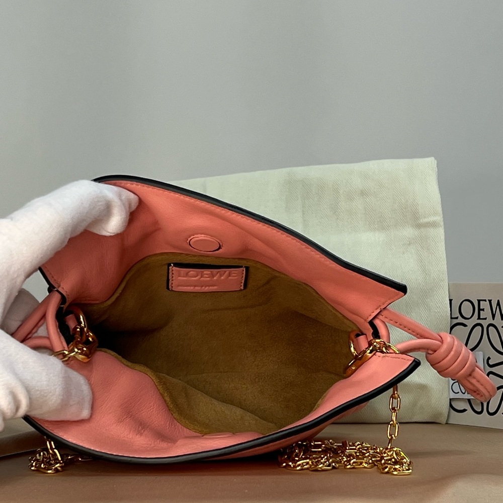 PINK FLAMENCO CLUTCH BAG, NANO SIZE—UNUSED CONDITION—NOT AVAILABLE IN STORES - Picture 9 of 14